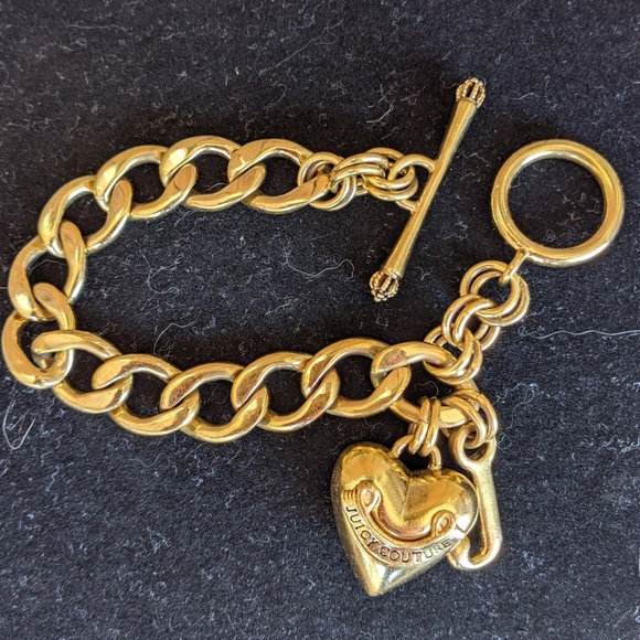 Juicy Couture Jewelry - Juicy Couture Toggle Charm Bracelet